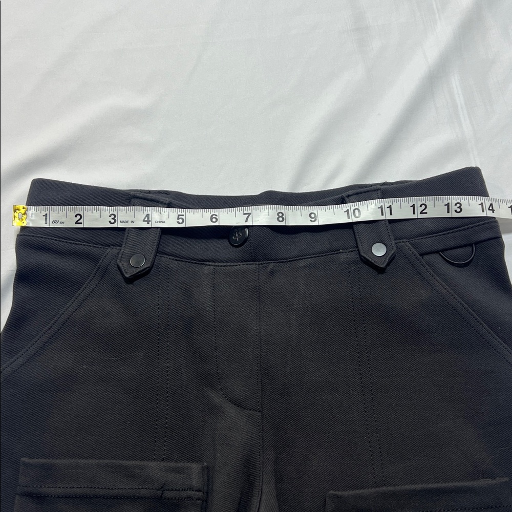 NWOT Betabrand Dress/Yoga Pants Workwear Utility Cargo Carpenter Black size S - Picture 8 of 9